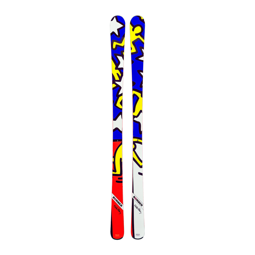 Bomber All Mountain Skis: Keith Haring (Flag Dance)  Bomber 150 ($2250) No thanks 