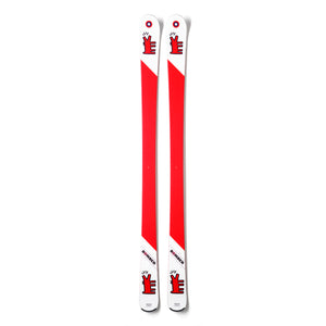 Bomber All Mountain Skis: Keith Haring (Red Dog)  Bomber 150 ($2250) No thanks 