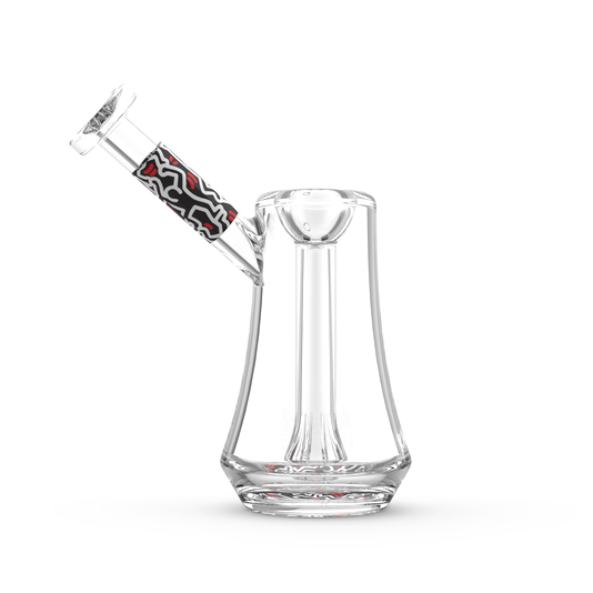 Bubbler by Keith Haring  Greenlane black, red, white  
