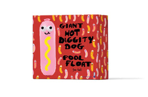 Hot Diggity Dog Pool Float by Jon Burgerman  Artware Editions XL (118")  