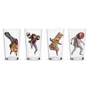 Pint Glasses by Nick Cave  Artware Editions   