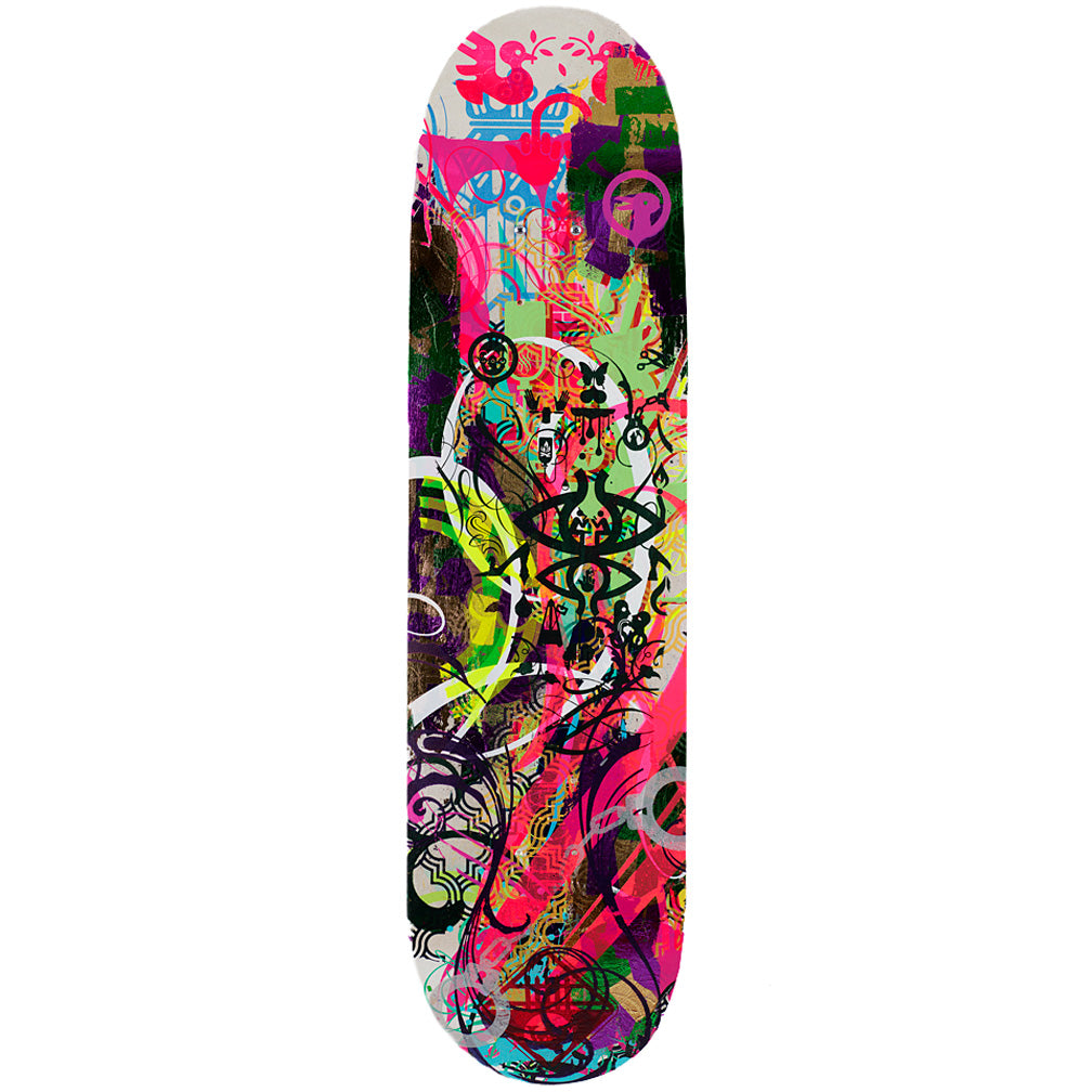 Crush Skateboard Deck by Ryan McGinness  Artware Editions   