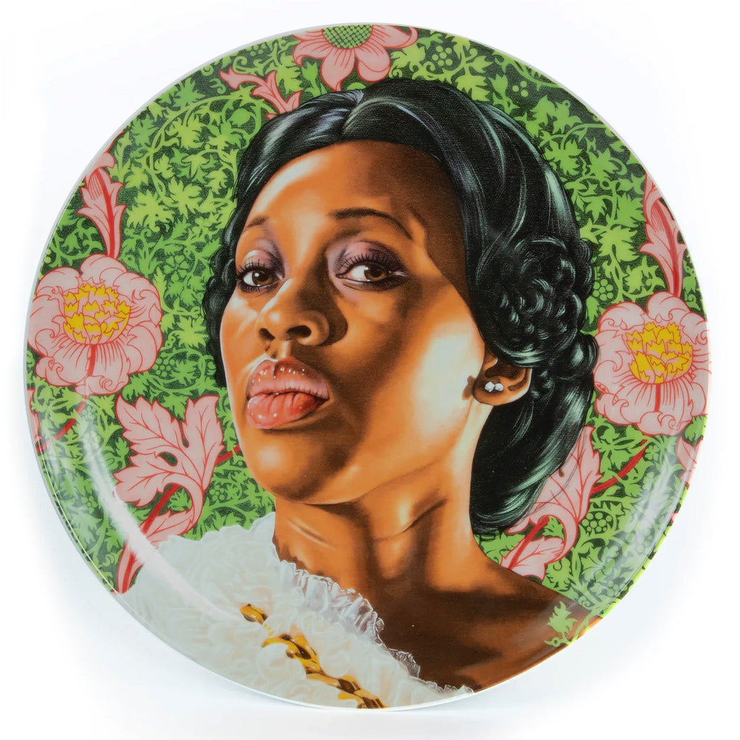 Dacia Carter II Plate by Kehinde Wiley ARTISTS,OBJECTS,GIFTING vendor-unknown   