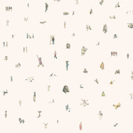 People Doing... Wall Covering by Christopher Daniels ARTISTS,OBJECTS vendor-unknown   