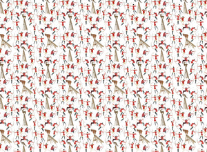 Cupid's Arrow Wall Covering by Marcel Dzama ARTISTS,OBJECTS Maharam   