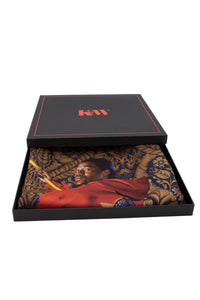 Count Duke Olivares Silk Scarf by Kehinde Wiley  Artware Editions   