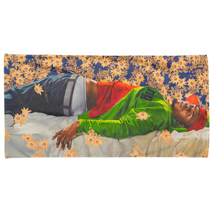 Femme Pique par un Serpent Towel by Kehinde Wiley BEACH,GIFTING,ARTISTS,OBJECTS,SUMMER<BR> ESSENTIALS vendor-unknown   