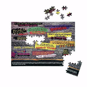 Disturbing the Peace Jigsaw Puzzle by Guerrilla Girls ARTISTS,GIFTING,OBJECTS vendor-unknown   