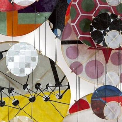 The Long Passage... Wall Covering by Jacob Hashimoto OBJECTS,ARTISTS Maharam   
