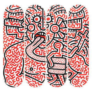 Man and Medusa by Keith Haring  Skateroom   