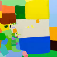 Landscape Wall Covering by Federico Herrero ARTISTS,OBJECTS vendor-unknown   