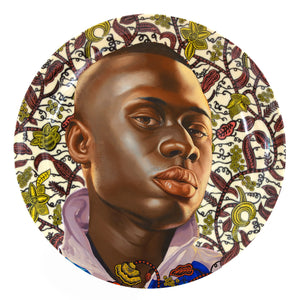 Idrissa Ndiaye Plate by Kehinde Wiley ARTISTS,OBJECTS,GIFTING vendor-unknown   