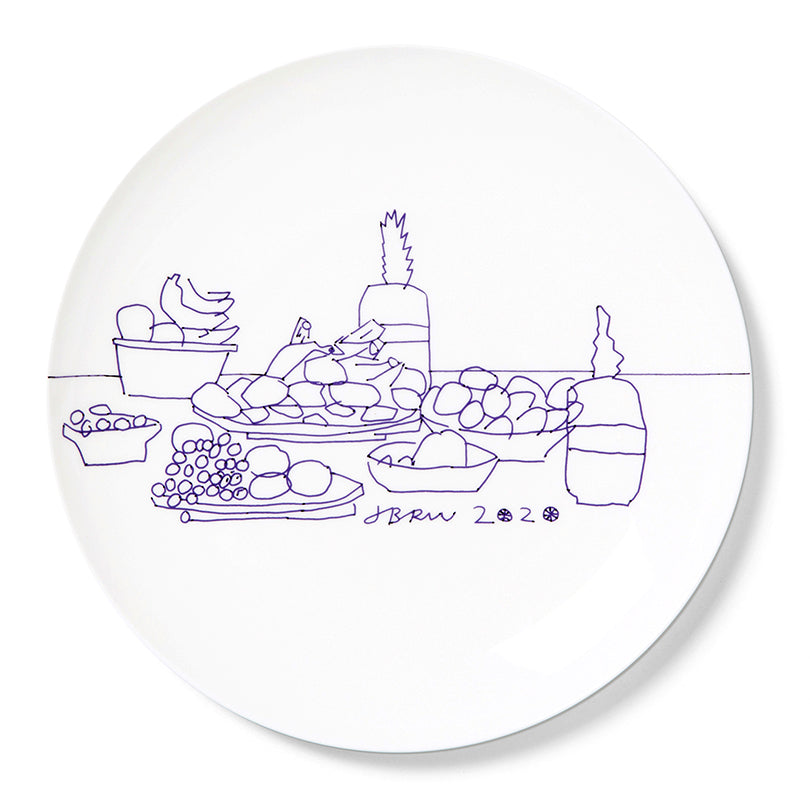 Plate by Jonas Wood  CFTH   