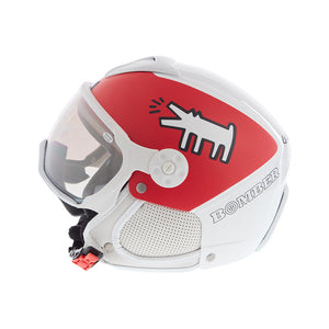 Bomber Helmet: Keith Haring (Red Dog)  Bomber   