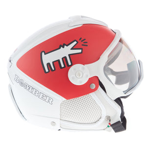Bomber Helmet: Keith Haring (Red Dog)  Bomber   
