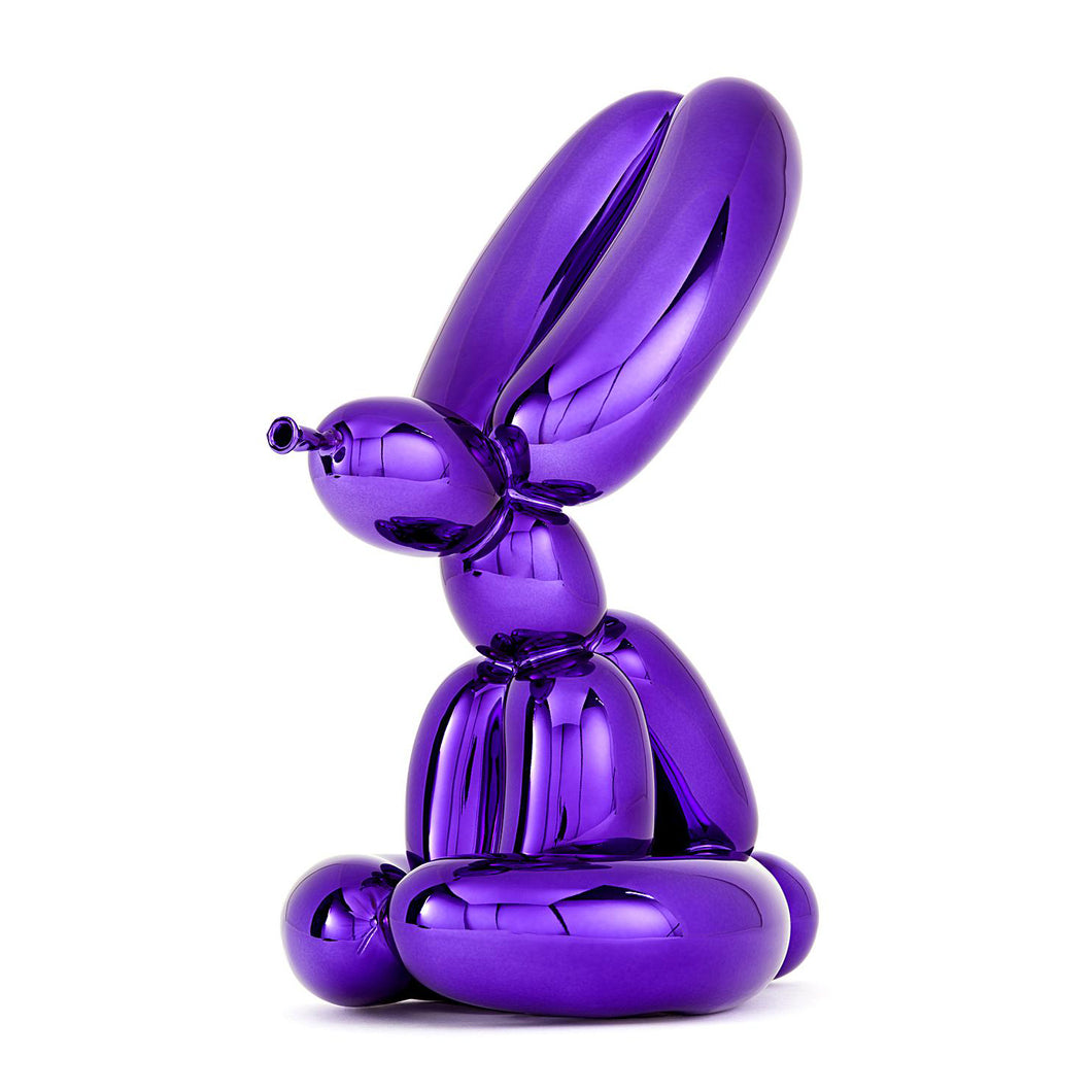 Jeff Koons, Balloon Swan, Rabbit, and Monkey, 2019, Sculpture