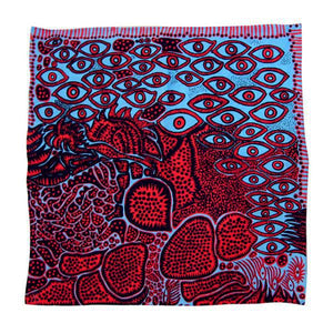 Eyes of Mine Handkerchief by Yayoi Kusama OBJECTS,GIFTING,ARTISTS vendor-unknown   
