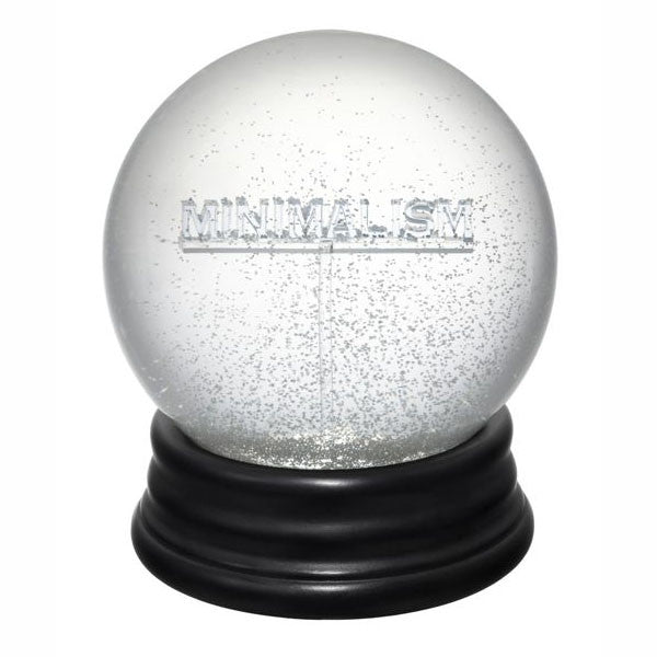 Minimalism Snow Globe by LigoranoReese GIFTING,ARTISTS,OBJECTS vendor-unknown   