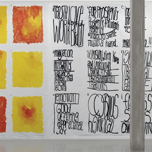 Living With That Person Wall Covering by Matt Mullican ARTISTS,OBJECTS vendor-unknown   