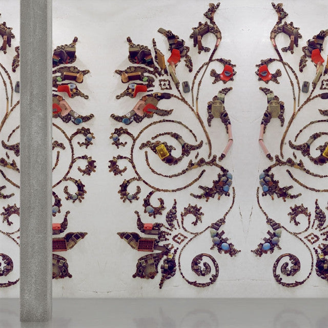 Fleur de Lys Wall Covering by Vik Muniz ARTISTS,OBJECTS Maharam   