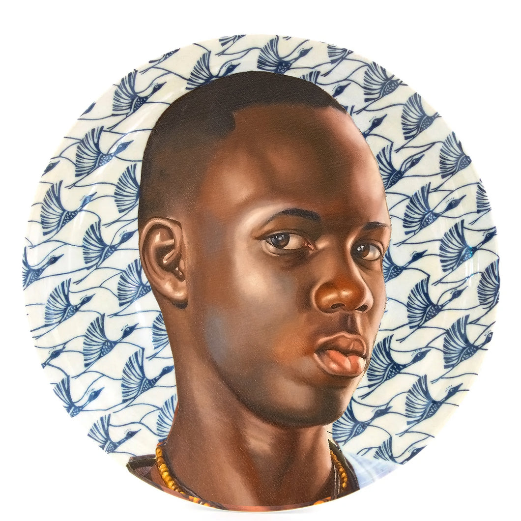 Mame Ngagne Plate by Kehinde Wiley GIFTING,ARTISTS,OBJECTS vendor-unknown   