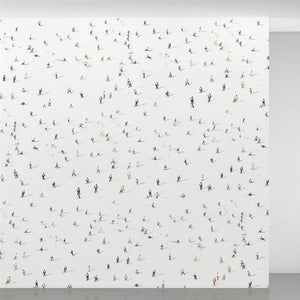 White Rush Wall Covering by Walter Niedermayr ARTISTS,OBJECTS Maharam   