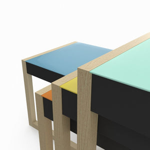 Nesting Tables by Josef Albers OBJECTS,ARTISTS MoMA   