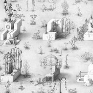 Ye Olde Ruin (One) Wall Covering by Paul Noble ARTISTS,OBJECTS Maharam   