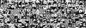 All the Pandas Wall Covering by Rob Pruitt OBJECTS,ARTISTS Maharam   