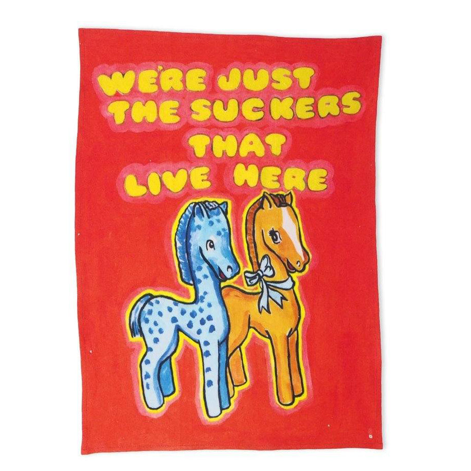 Suckers Kitchen Towel by Magda Archer OBJECTS,GIFTING,ARTISTS vendor-unknown   