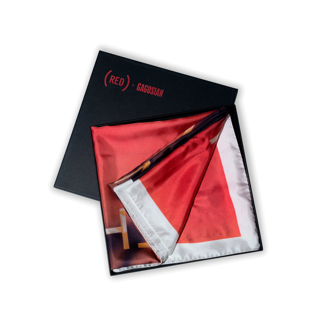 Ed Ruscha (RED)ition Winter 2022 Scarf