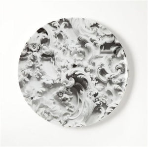 Plate by Rudolf Stingel ARTISTS,GIFTING,OBJECTS vendor-unknown white  