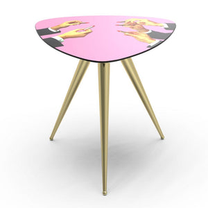 Side Table (Pink Lipsticks) by Maurizio Cattelan  Seletti   