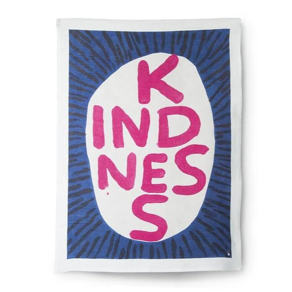 David Shrigley Be Nice Kitchen Towel – Artware Editions