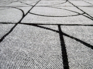 Lines and Arcs Reversible Throw by Sol LeWitt Blankets & Throws Artware Editions   