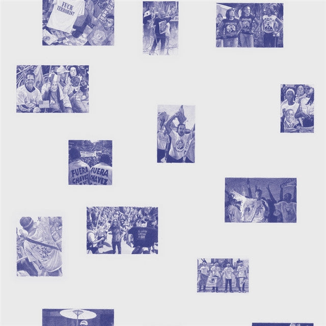 Wall Covering by Rirkrit Tiravanija OBJECTS,ARTISTS Maharam Blueprint  