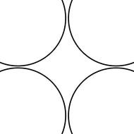 Circle Cutter's Room Wallpaper by Rosemarie Trockel OBJECTS,ARTISTS Maharam   