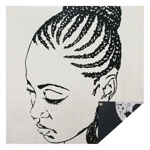 Lena Blanket by Mickalene Thomas GIFTING,ARTISTS,OBJECTS vendor-unknown   