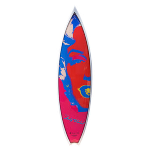 Marilyn Surfboard by Andy Warhol  Bessell red/white  