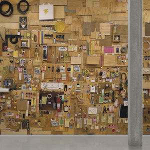 Wood Wall... Wall Covering by Phoebe Washburn ARTISTS,OBJECTS Maharam   