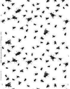 Flypaper Wallpaper by Rob Wynne ARTISTS,OBJECTS vendor-unknown   