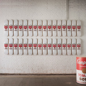 32 Campbell's Soup Cans by Andy Warhol  Skateroom   