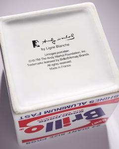 Brillo Box Candle by Andy Warhol Ligne Blanche
