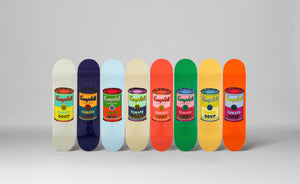 Coloured Campbell's Soup (Set of 8) after Andy Warhol  Skateroom   