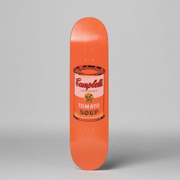 Coloured Campbell's Soup (Peach) after Andy Warhol  Skateroom   