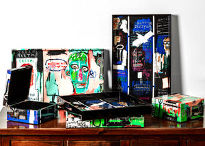In Italian Tray by Jean-Michel Basquiat  Artware Editions   