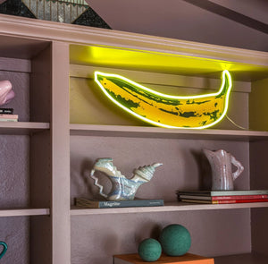 Banana Neon Sign by Andy Warhol  Artware Editions   