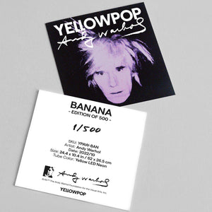 Banana Neon Sign by Andy Warhol  Artware Editions   