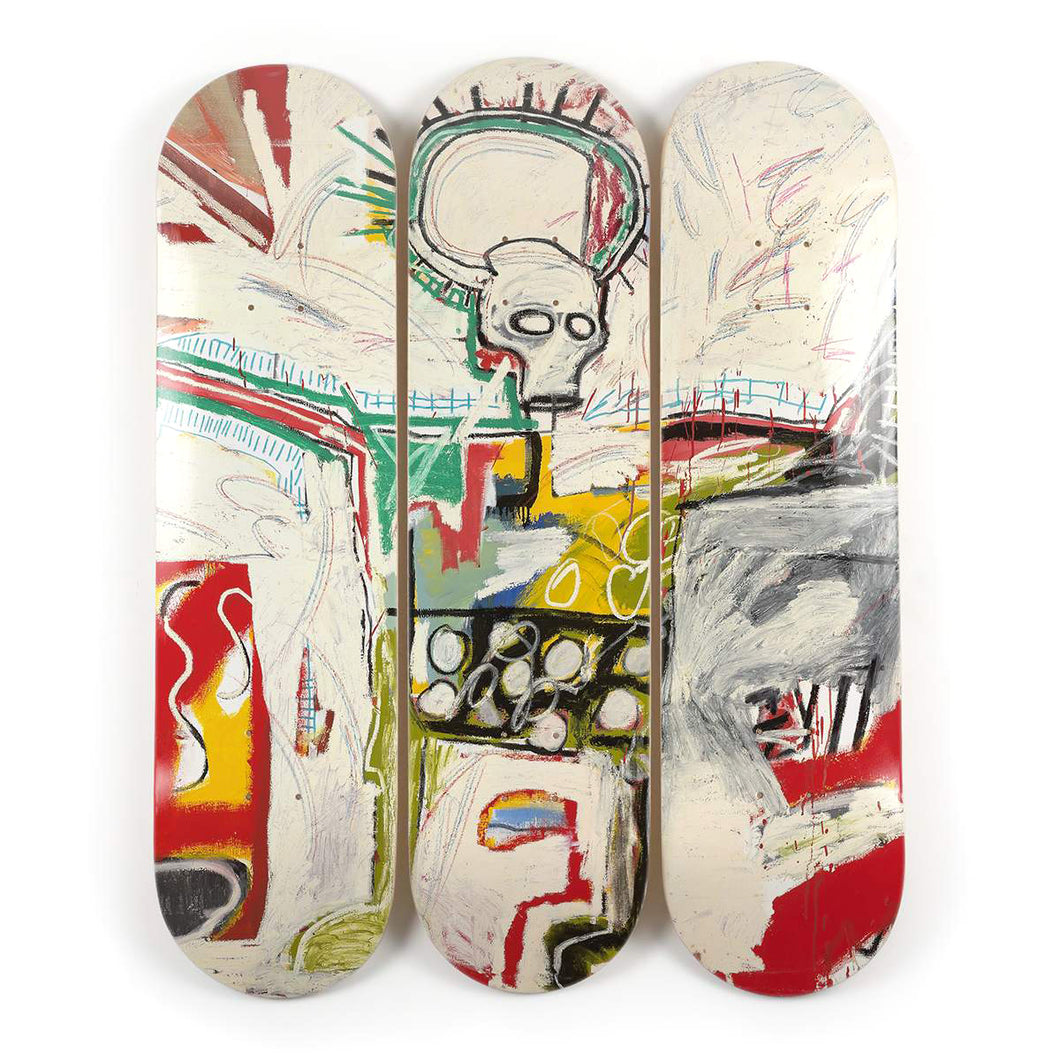 Untitled (Rotterdam) after Jean-Michel Basquiat  Skateroom   