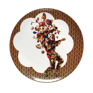Ceramic Plate #5 by Nick Cave  Artware Editions   